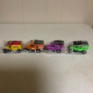 Vintage 1979 Kellogg's Cereal Collectible Matchbox Trucks Lot Of 4 Sealed NIP